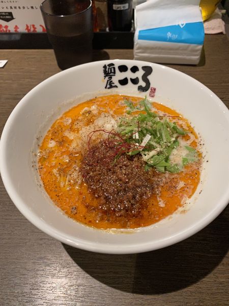 「本格濃厚坦々麺」@麺屋こころ 立川店の写真