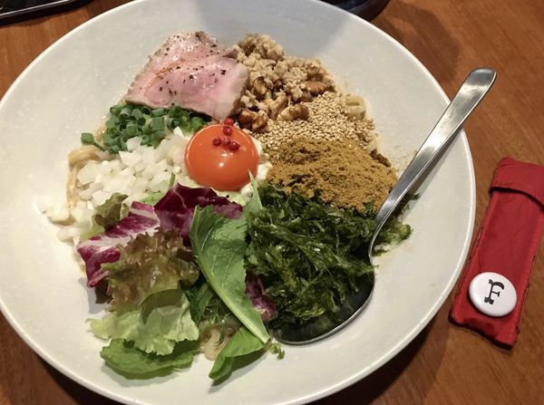 「スパイシー香りまぜそば」@まぜそば めん佳の写真