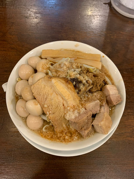 「らーめん全部のせTPうずら」@あっ晴れ 可児店の写真