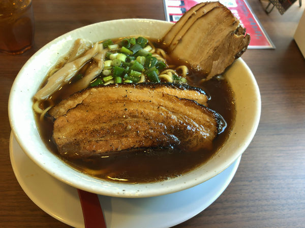 「厚切りあぶりチャーシュー」@麺や たけだの写真