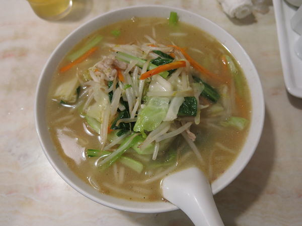 「湯麺：1100円」@中国料理 永新の写真