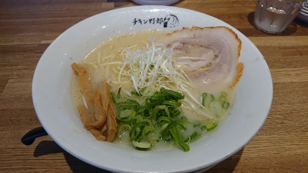 「塩チキン野郎@700円」@らーめんチキン野郎 8の写真