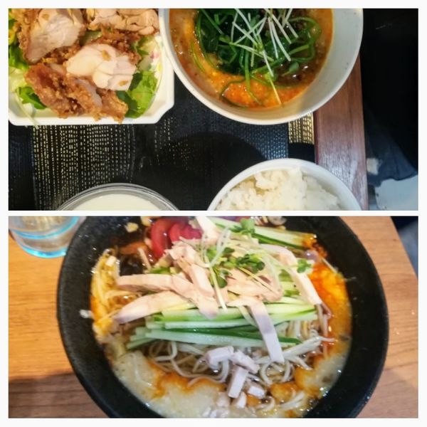 「貴妃膳580冷やし担々麺780」@四川屋台の写真