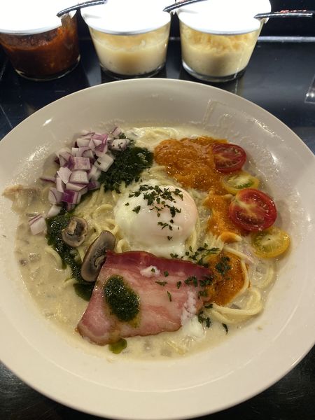 「【限定】クラムチャウダー NOODLE　９５０円」@SHOWTIME-Ramen-の写真