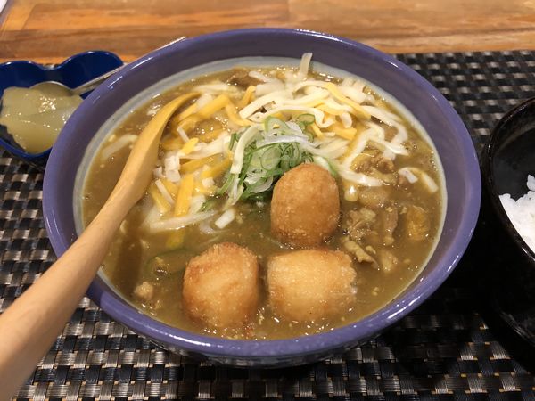 「和風かれ～ら～めんセット　￥８００」@居酒屋 京の写真