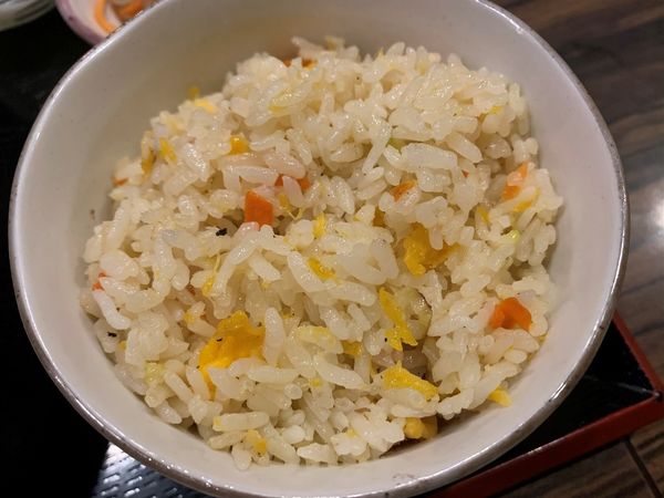 「天津麺と半炒飯」@香港酒家 桂泉 神田店の写真