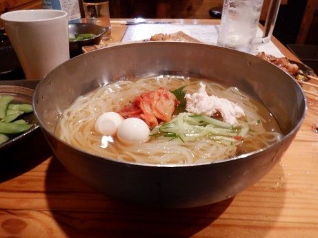 「冷麺」@やきとり 山長 淵野辺店の写真