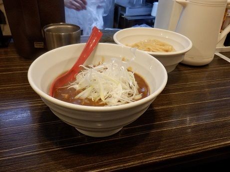 「カレー中華そば（つけ麺）」@元祖中華つけ麺 大王 総本店の写真