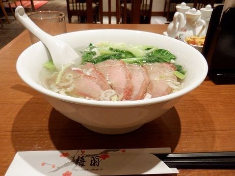 「チャーシューそば（塩）」@梅蘭 二子玉川ライズSC店の写真