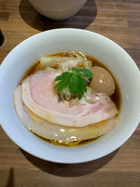 「特製中華そば」@中華そば 麺壁九年 本店の写真