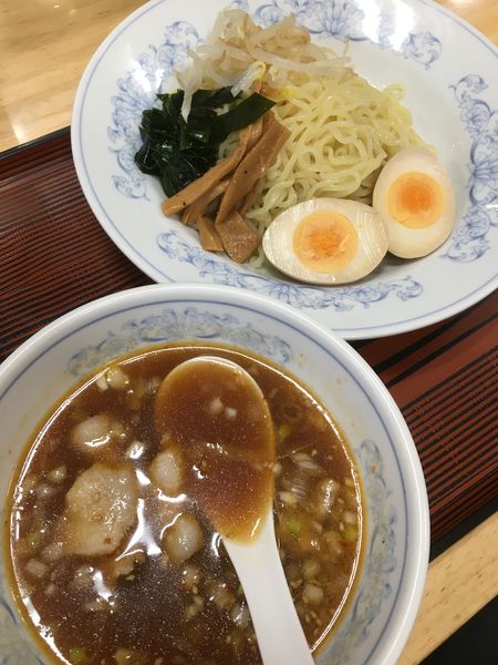 「しょうゆつけ麺＋餃子833円」@ぎょうざの満洲 久喜西口店の写真