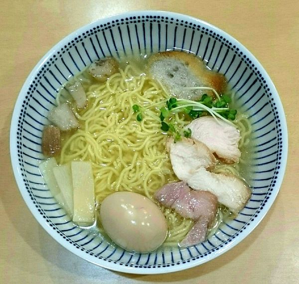 「ぽるちーに塩そば」@すすり処  奥がわの写真