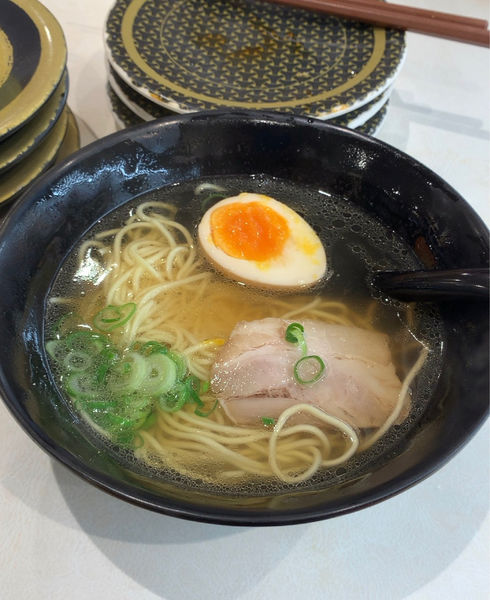 「貝節塩ラーメン」@はま寿司 幕張インターチェンジ店の写真