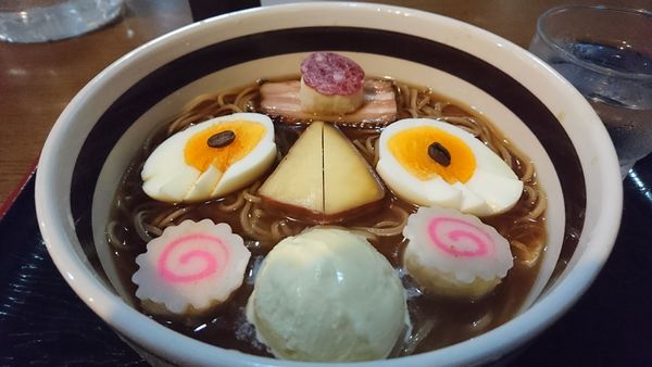 「【昼】アイスコーヒーラーメン」@亜呂摩の写真