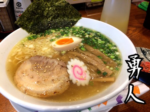「鯛塩らーめん￥800(税別)」@麺's Bar らーめん勇人の写真