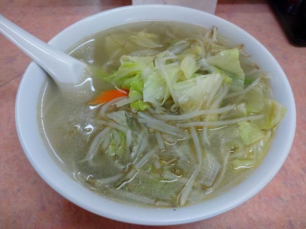 「タンメン（700円）」@味の舘の写真