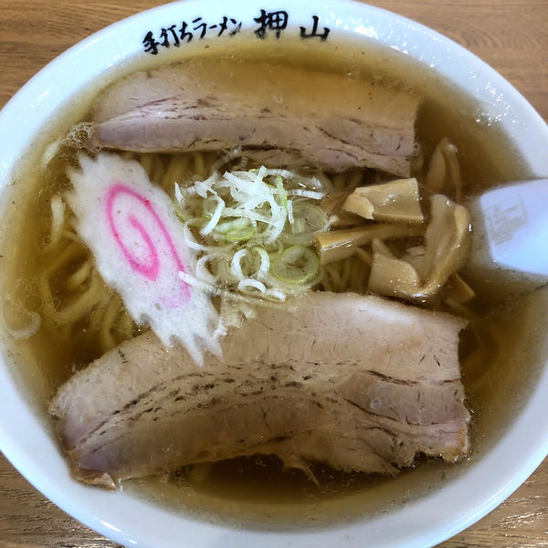 「ラーメン　650円」@佐野青竹手打ちラーメン 押山の写真