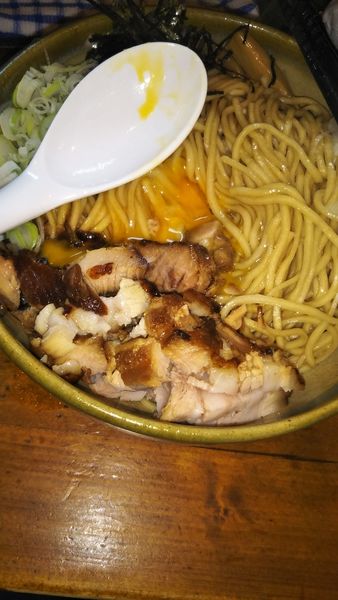 「煮干しまぜそば」@らーめん つけめん 和み屋の写真