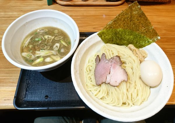 「【限定】淡麗つけ麺＋中盛＋味玉」@つけめん・らーめん・煮干そば 金狼の写真