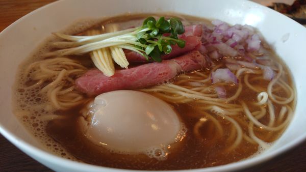 「特製煮干しSOBA」@麺屋 グラフミの写真
