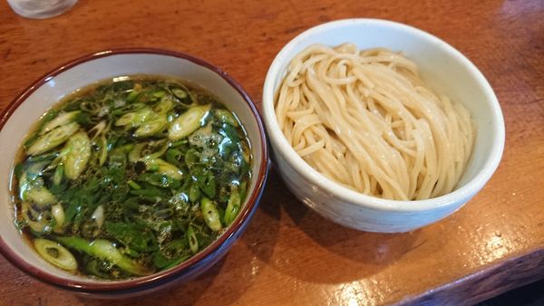 「醤油つけ麺」@クラッチ ヒッターの写真