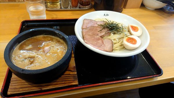 「丸和つけ麺全部乗せ」@つけ麺丸和 名駅西店の写真