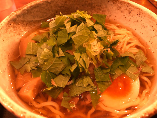 「冷たい山椒肉中華」@肉そば家 笑梟の写真