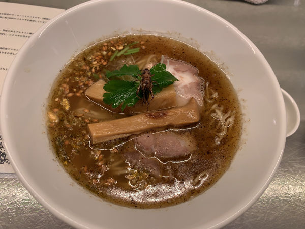 「コオロギラーメン1000円」@ANTCICADAの写真