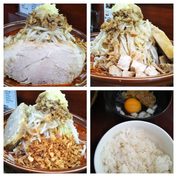 「魚カレー麺（野菜チョイ増し油生姜）+大盛+大盛」@僕との麺の写真