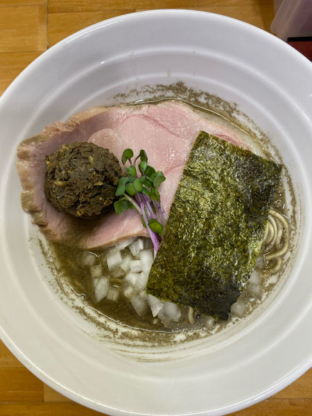 「やばニボ<醤油>」@めんや天夢の写真