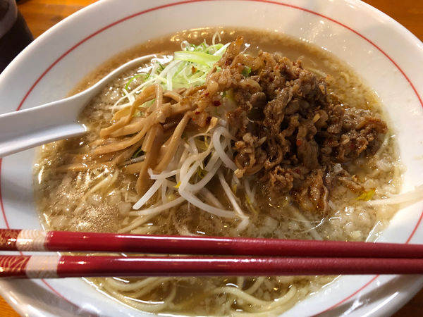 「馬肉ラーメン」@木鶏製麺所の写真