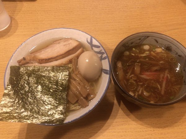 「特製煮干しつけ麺！」@煮干らぁめん 有頂天の写真