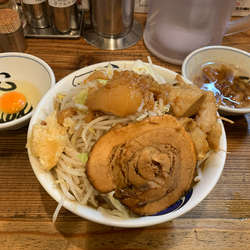 濃厚雷そば大盛り