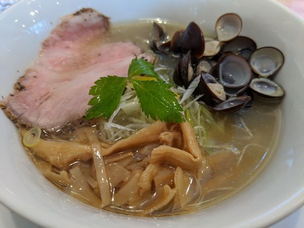 「【限定】涸沼産…しじみそば」@麺屋壱心の写真