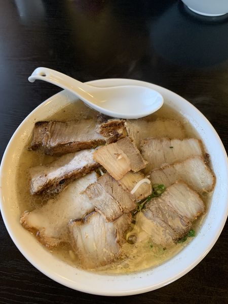 「ラーメン650円＋チャーシュー100円＝750円」@ラーメン専門 マルタケほんき 姶良店の写真