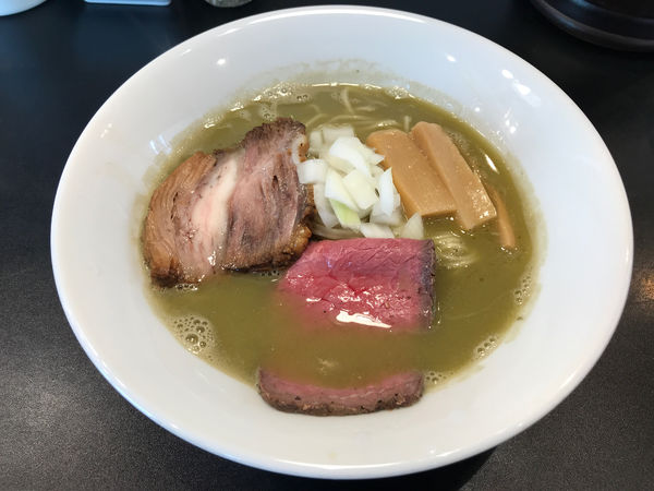 「【限定】濃厚煮干そば　950円」@麺牛 ひろせの写真