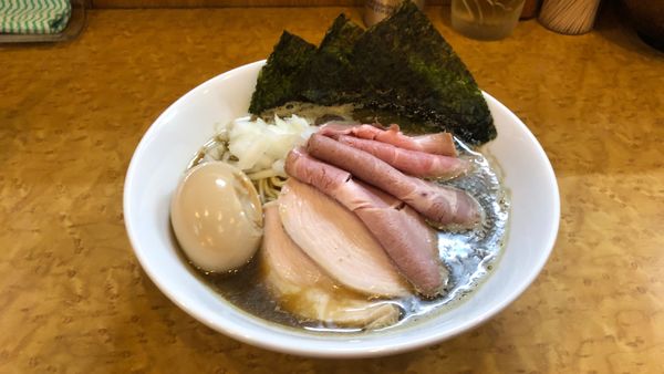 「特製純煮干そば 1100円」@中華そば 児ノ木の写真