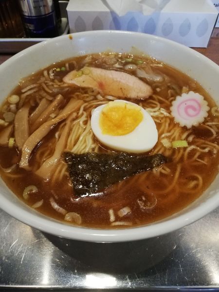 「ワンタン麺 小」@中華そば 大海軒 八王子店の写真