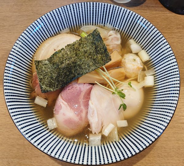 「特製らぁ麺(塩、1100円)」@麺屋 椿丸の写真