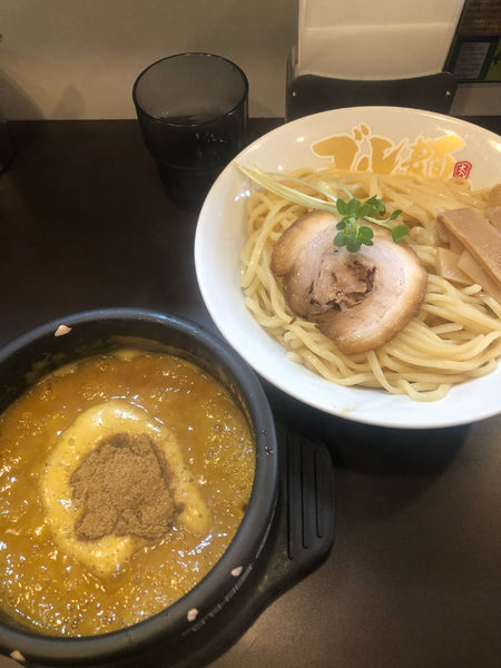 「黄金つけ麺（大）」@ゴル麺。 菊名店の写真
