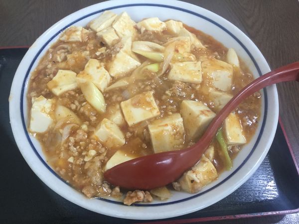 「マーボー豆腐そば(¥700)」@中華料理 タカノの写真