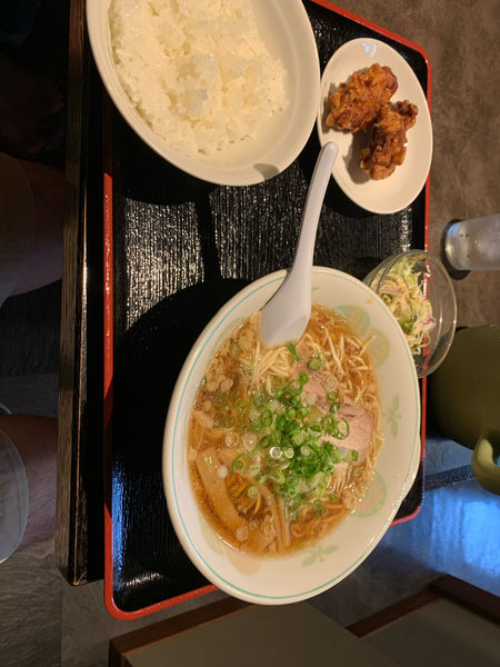 「ラーメン定食」@一龍の写真
