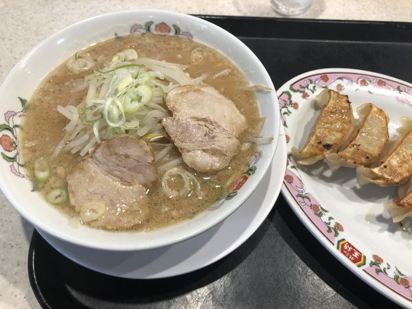 「餃子の王将ラーメン・餃子」@餃子の王将 熊谷駅東口店の写真