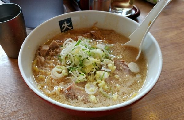 「味噌ラーメン　850円」@大島の写真