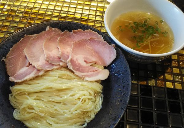 「チャーシュー塩つけ麺」@町田汁場 しおらーめん進化 中山店の写真
