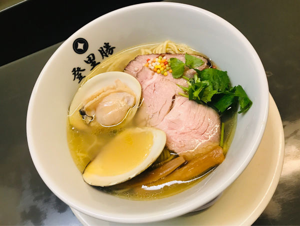 「はまぐり塩らーめん＋あえ玉」@らぁめん登里勝の写真