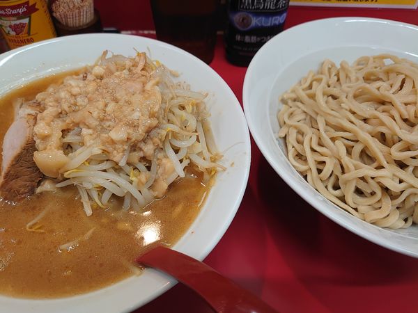 「つけ麺 ヤサイ油チョイマシ」@立川マシマシ 古河125号店の写真