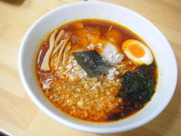 「辛いラーメン」@一陽来福の写真