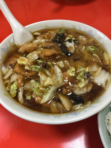 「肉そば」@中華料理 金龍の写真