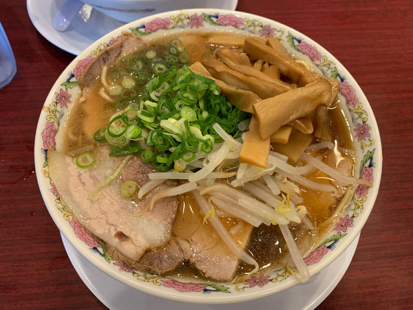 「メンマラーメン」@本家第一旭 たかばし本店の写真
